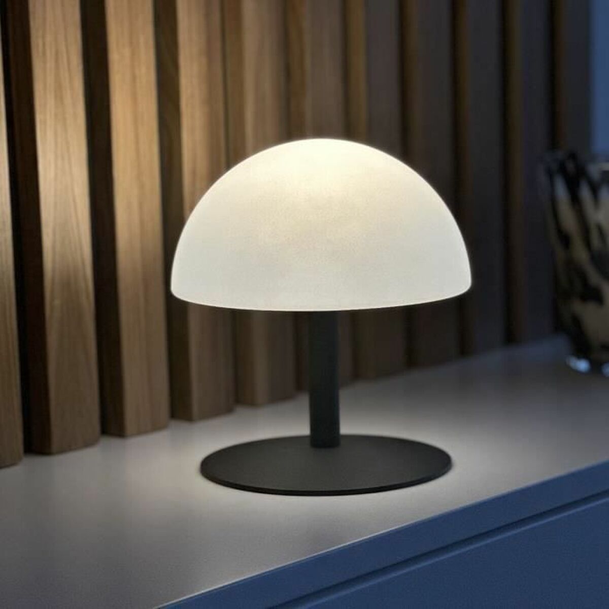 Bordslampa Lumisky Neptune Rock Mörkgrå Plast - 3