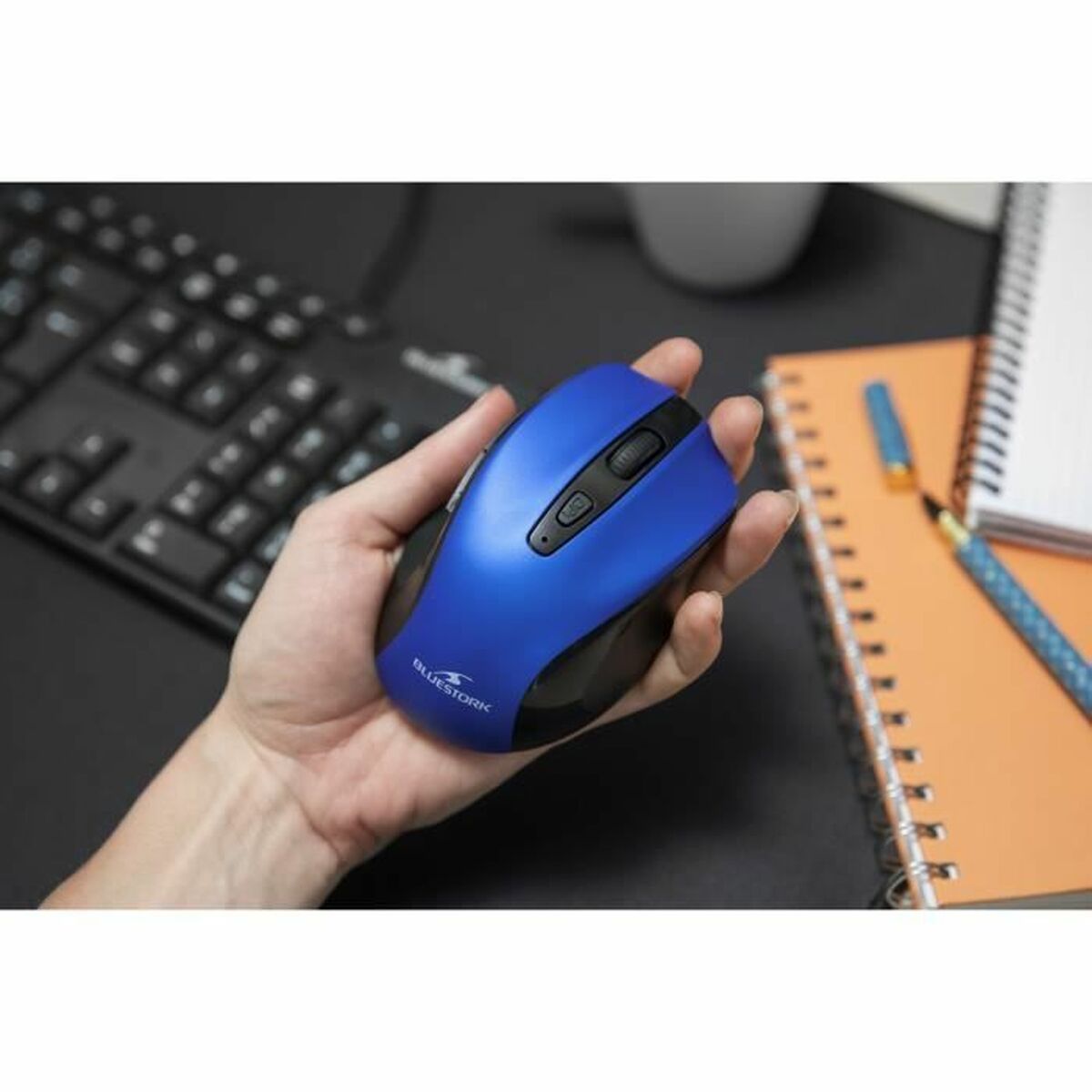Trådlös Mus Bluetooth Bluestork OFFICE 75 Svart - 6