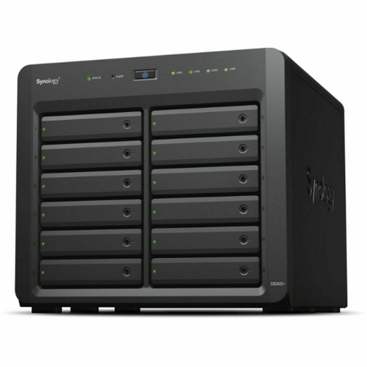Nätlagringsenhet NAS Synology DS2422+ Quad Core Svart - 2