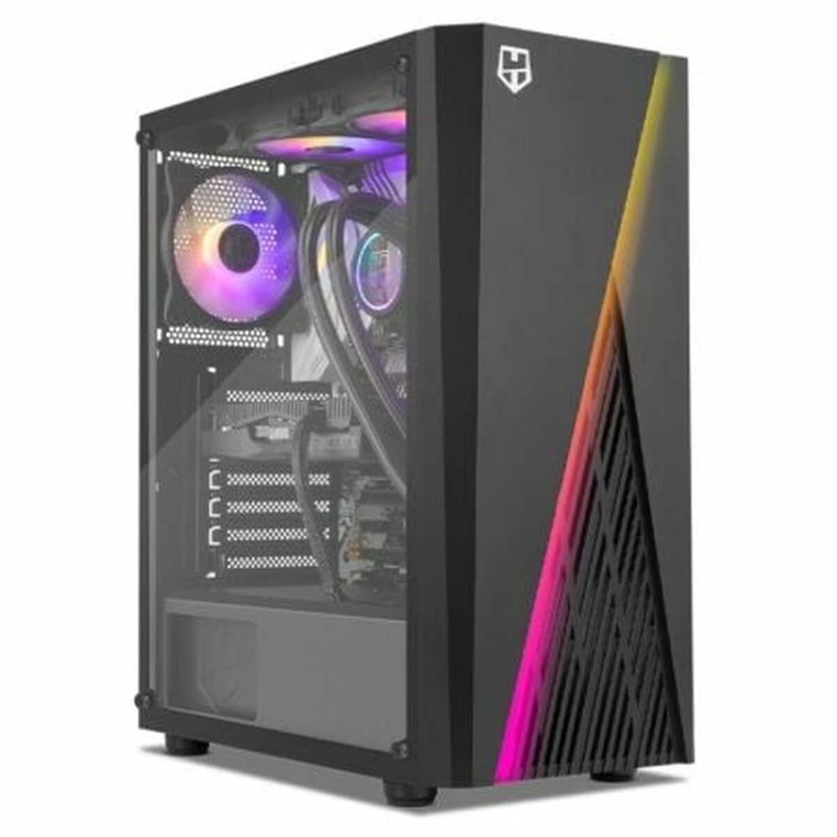 ATX Semitorn Nox-Xtreme NXHUMMERFROST Svart ATX