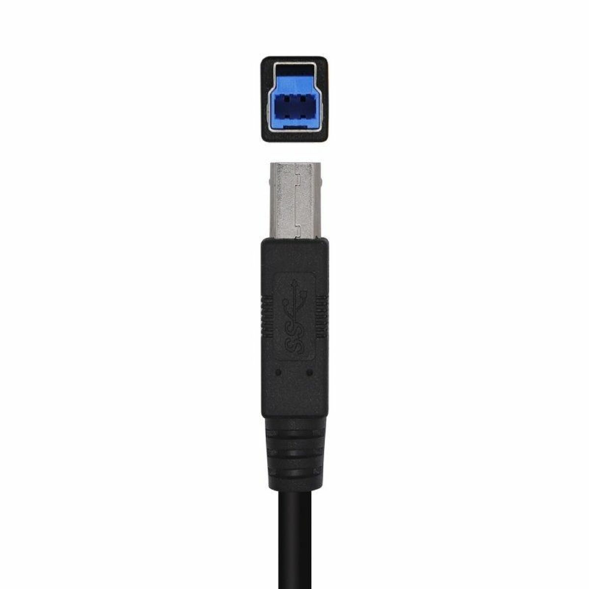 USB-kabel Aisens A105-0445 Svart 3 m (1 antal) - 2