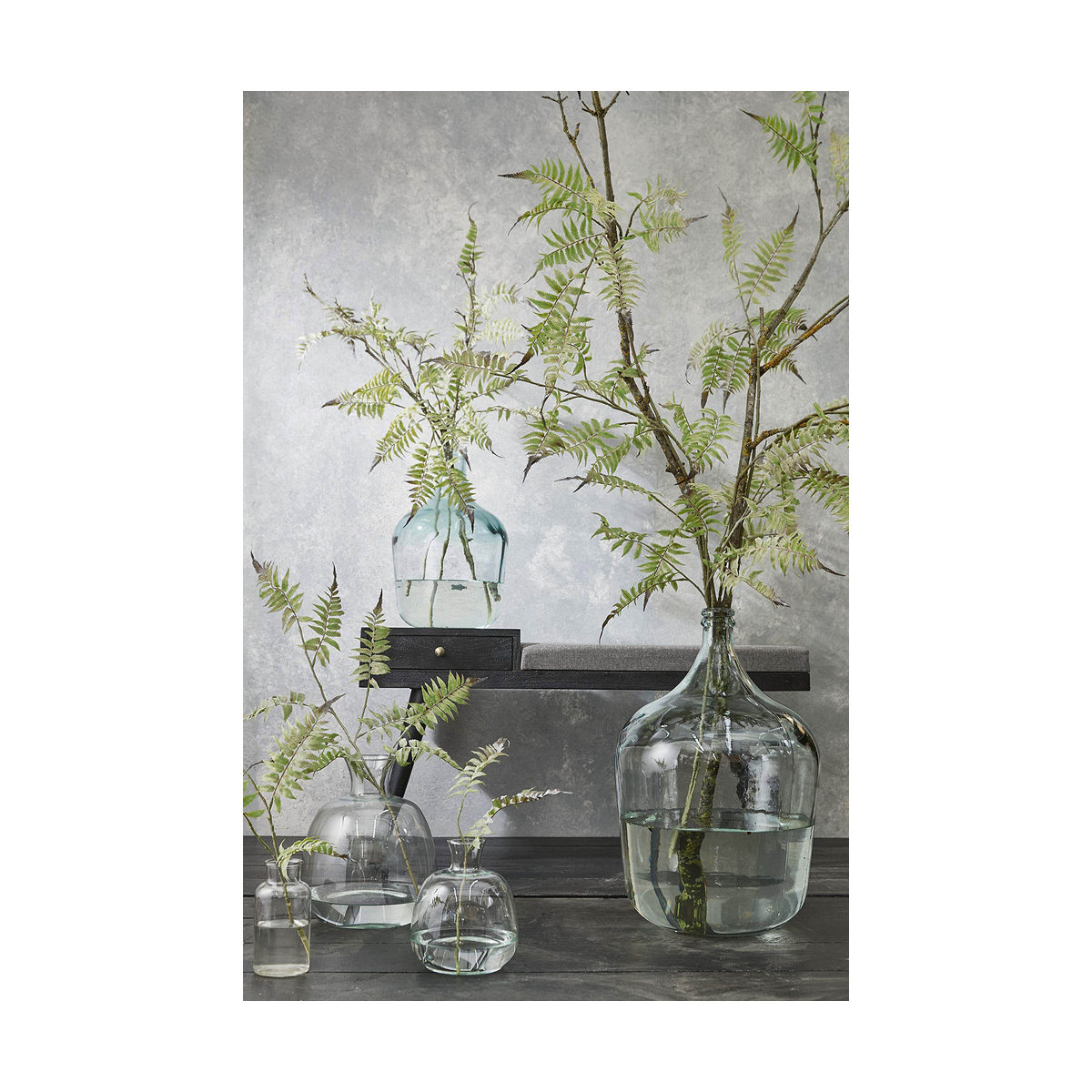 Vas Mica Decorations Glas Ø 27 x 42 - 5