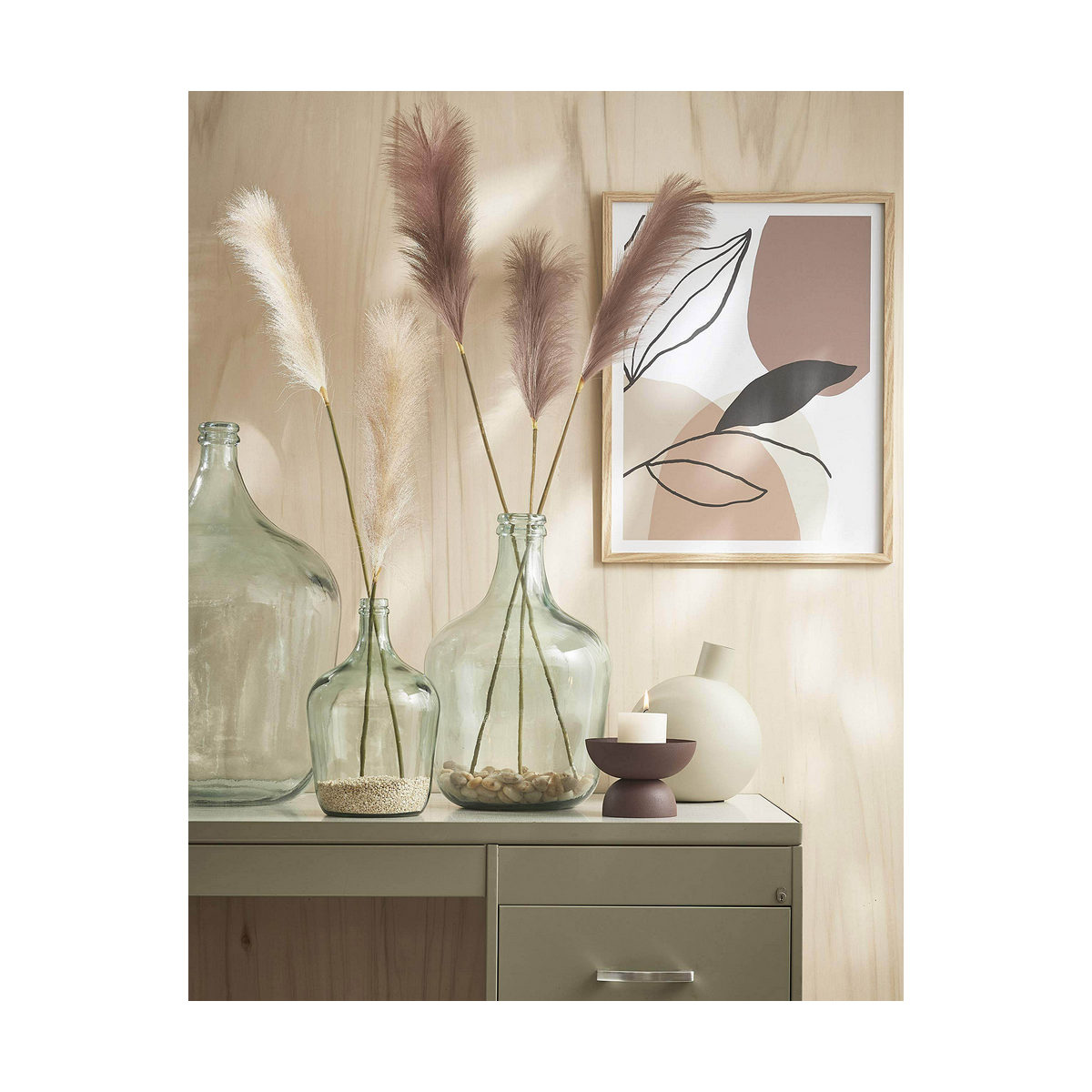 Vas Mica Decorations Glas Ø 27 x 42 - 4