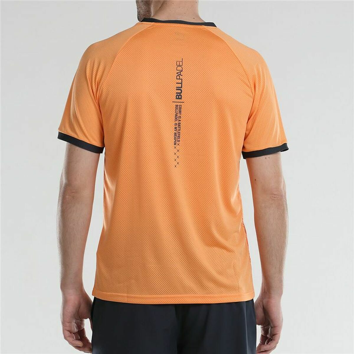 T-shirt med kortärm Herr Bullpadel Actua  Orange - 5