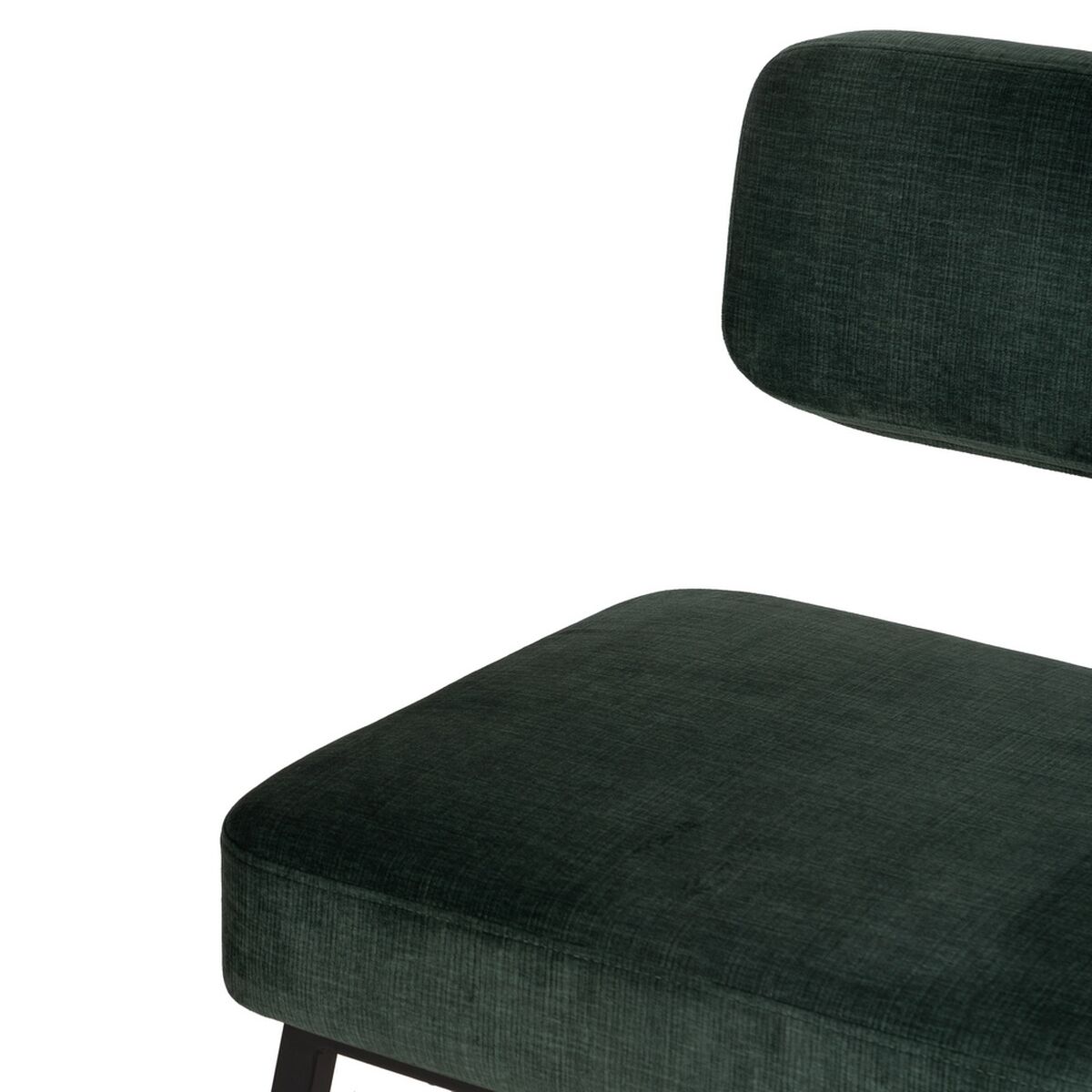 Stol Svart Grön 58 x 59 x 71 cm - 4