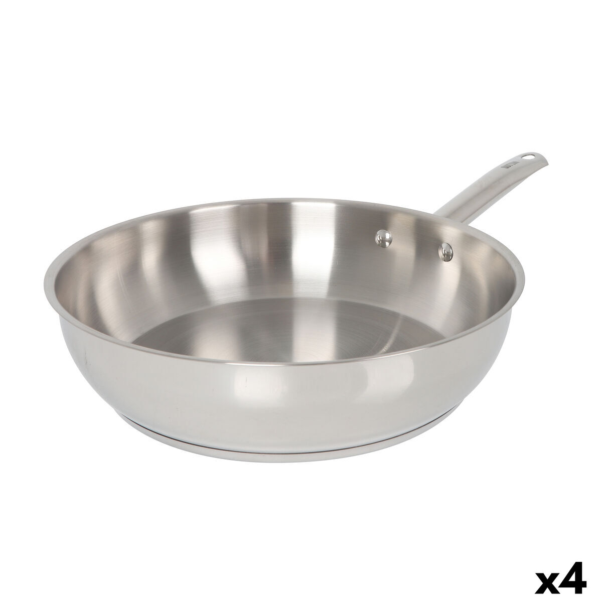 Stekpanna Quttin CAESAR Silvrig Stål Ø 28 cm (4 antal)