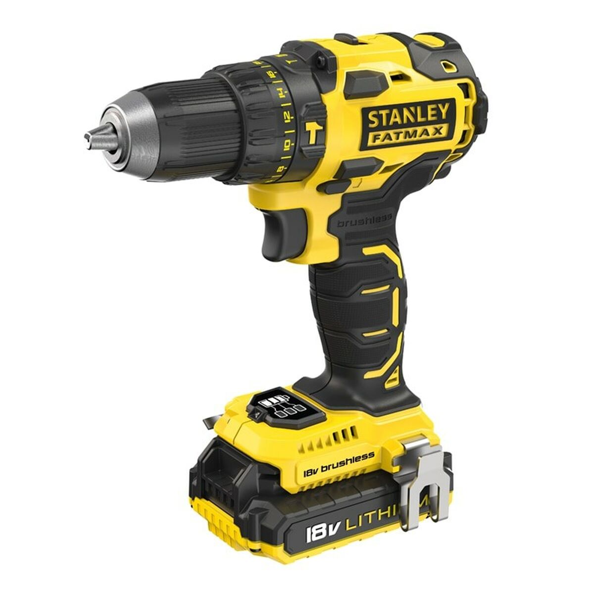 Borr- och tillbehörssats Stanley FMC627D2-QW 18 V