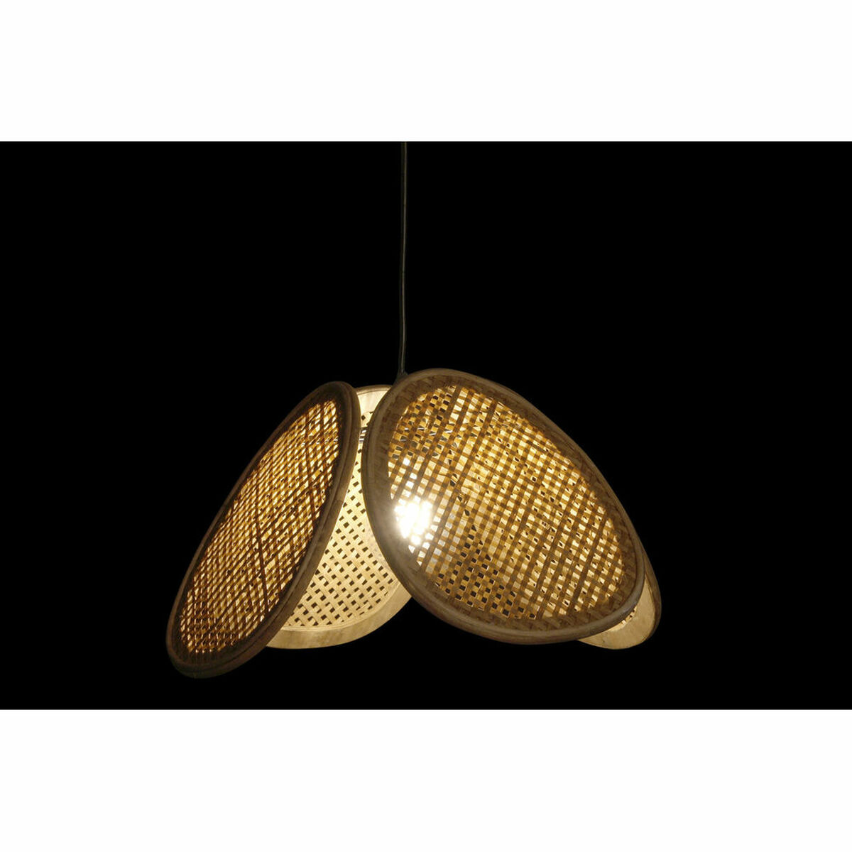 Taklampa DKD Home Decor 589 x 58 x 17 cm Naturell 220 V 50 W (58,9 x 59 x 17 cm) - 2
