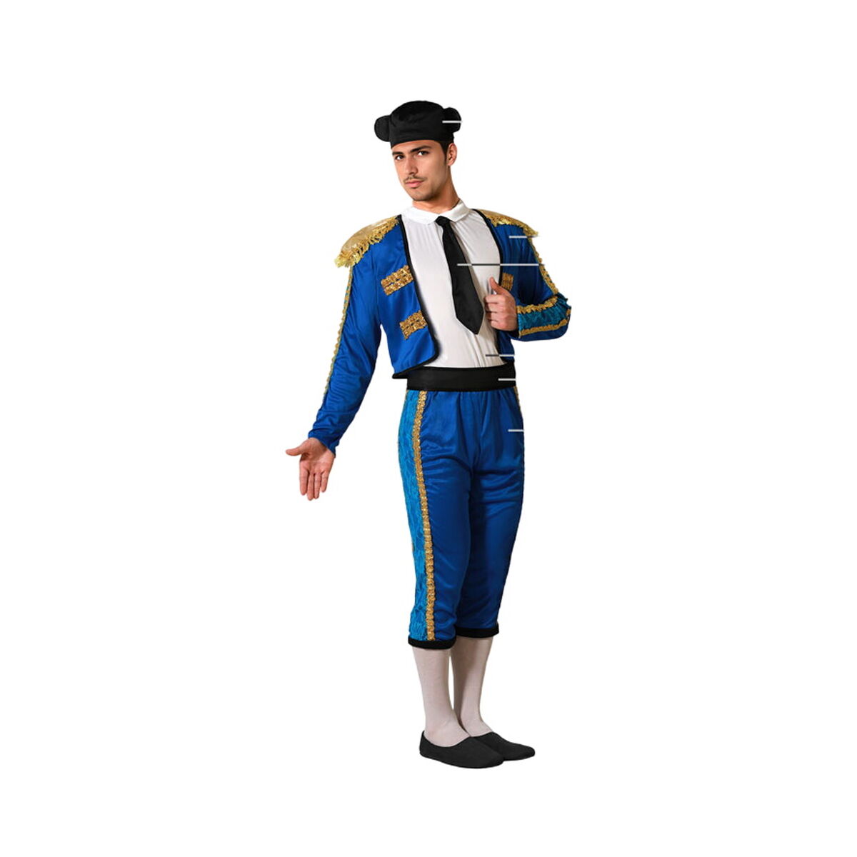 Maskeraddräkt vuxna Blå Matador XS/S - 8