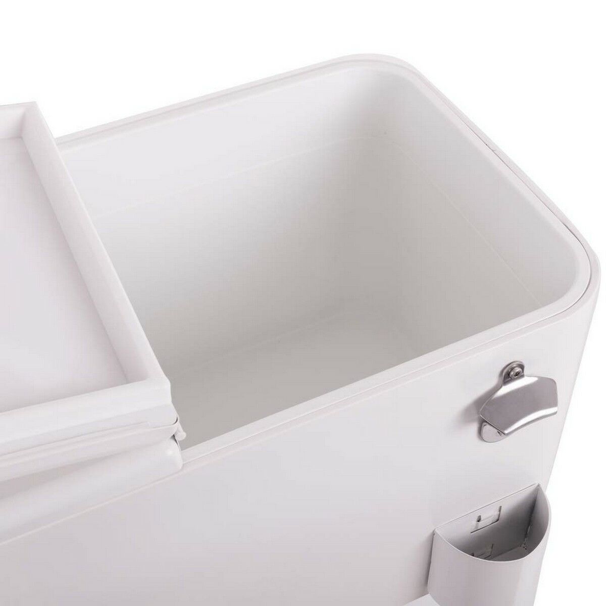 Bärbar kyl Fresh Vit Metall 74 x 43 x 80 cm - 4