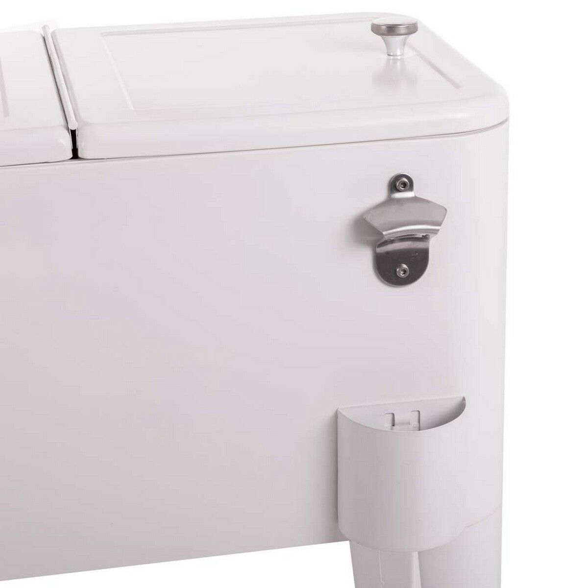 Bärbar kyl Fresh Vit Metall 74 x 43 x 80 cm - 2
