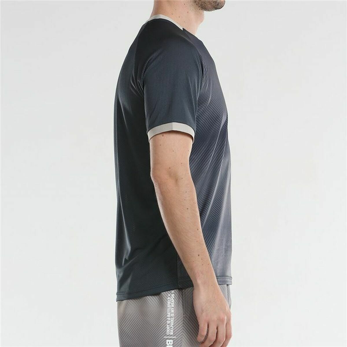 T-shirt med kortärm Herr Bullpadel Actua  Grå - 5