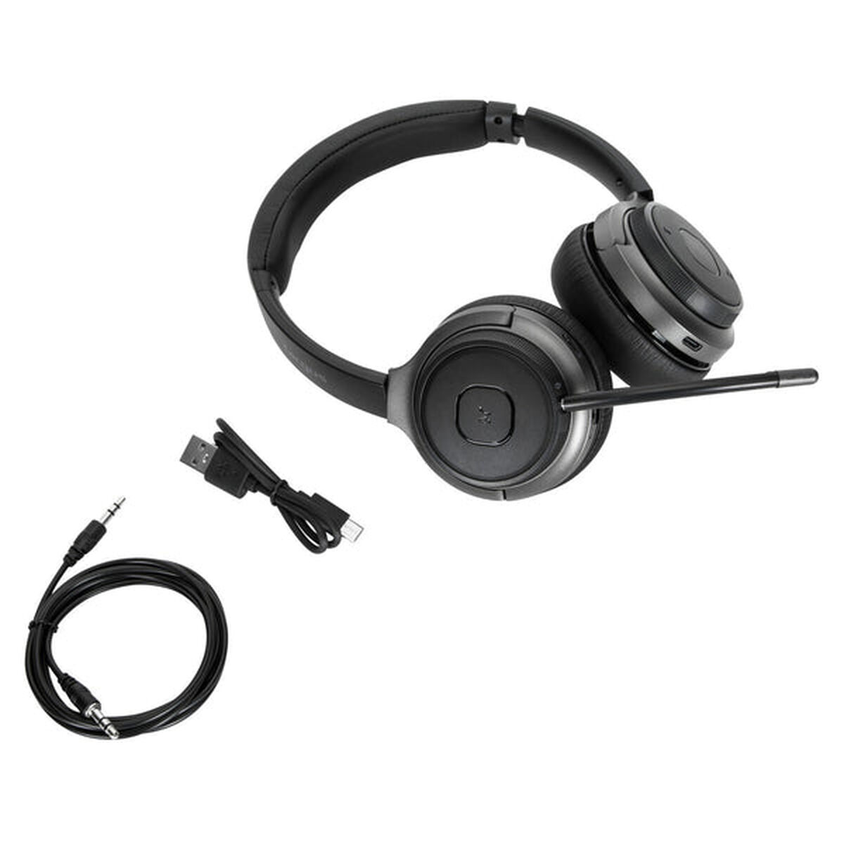 Hörlurar med Mikrofon Targus AEH104GL Svart - 2