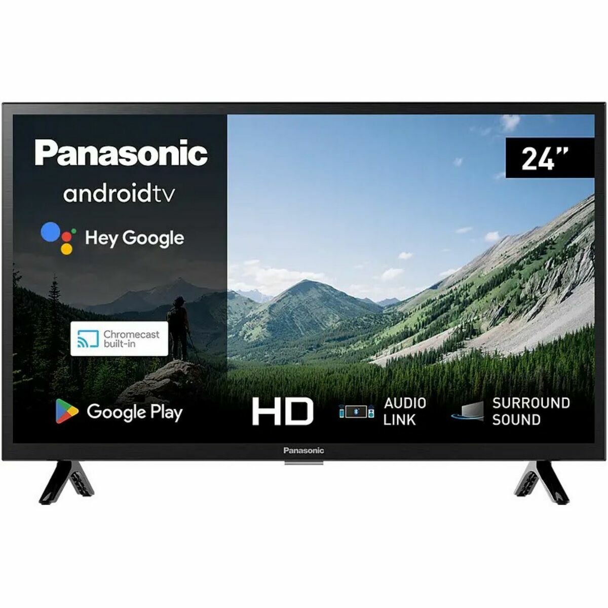 Smart TV Panasonic 24" HD 4K Ultra HD HDR LCD (Renoverade A)