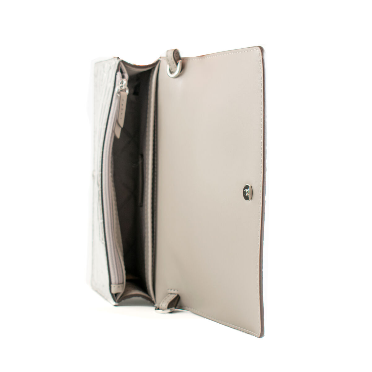 Axelväska Michael Kors 32F4SJ6C8K-SILVER Grå 22 x 14 x 6 cm - 3