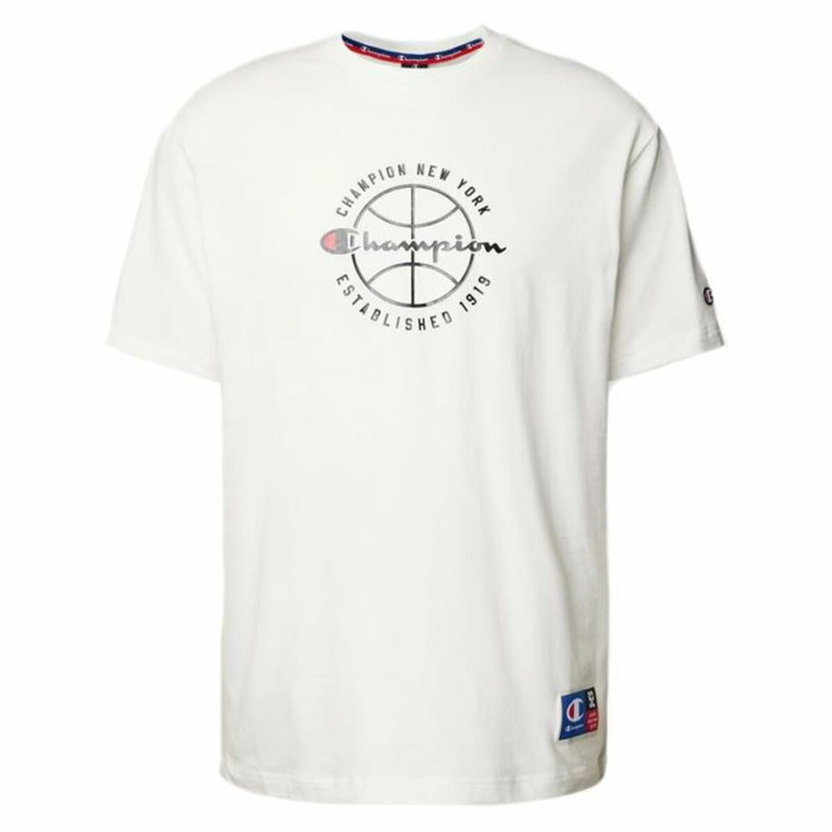 T-shirt med kortärm Herr Champion Crewneck - 2