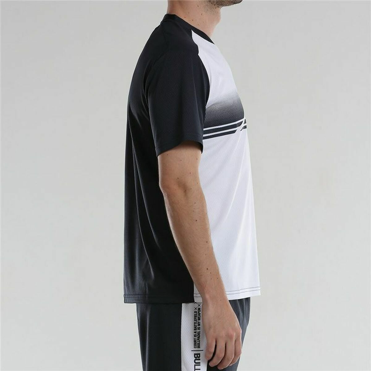 T-shirt med kortärm Herr Bullpadel Adame  Vit - 8