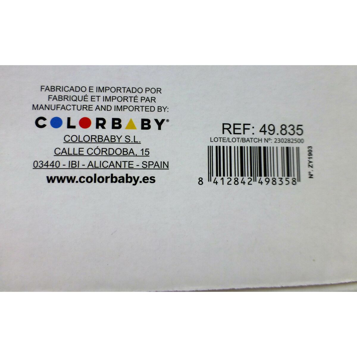 Siktningsspel Colorbaby 48 x 27 x 36 cm (2 antal) - 12