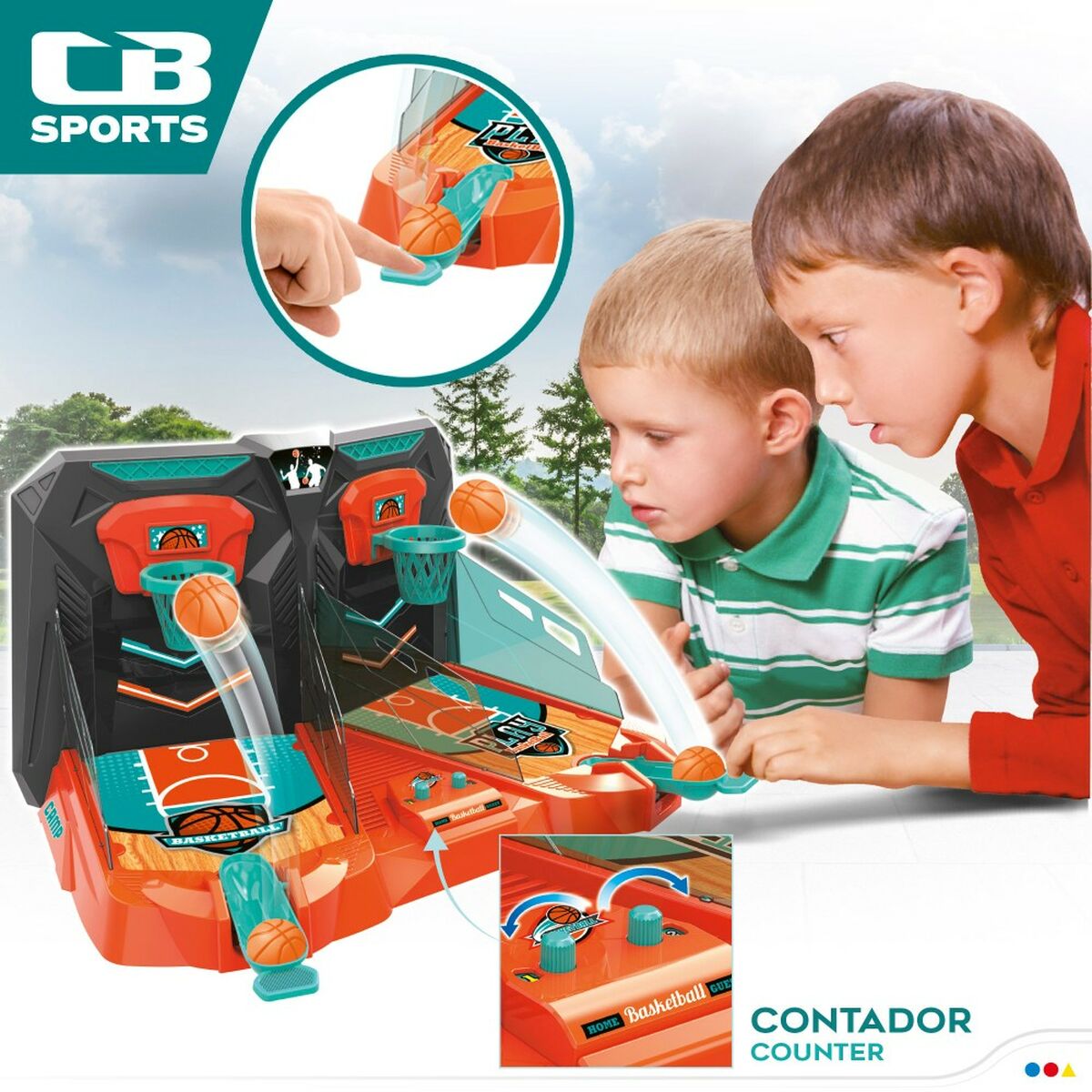 Siktningsspel Colorbaby 48 x 27 x 36 cm (2 antal) - 3