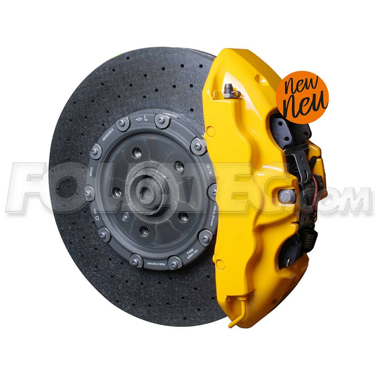 Målarset Foliatec FO2195 Bromsok Gul - 3