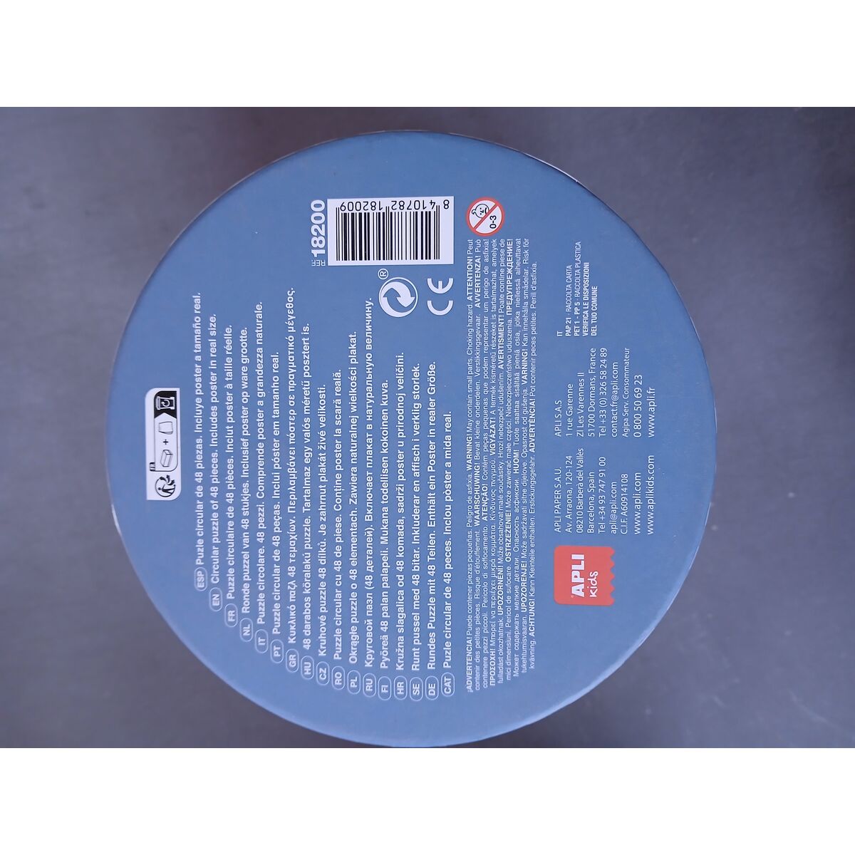 Pussel Apli Rund - 5