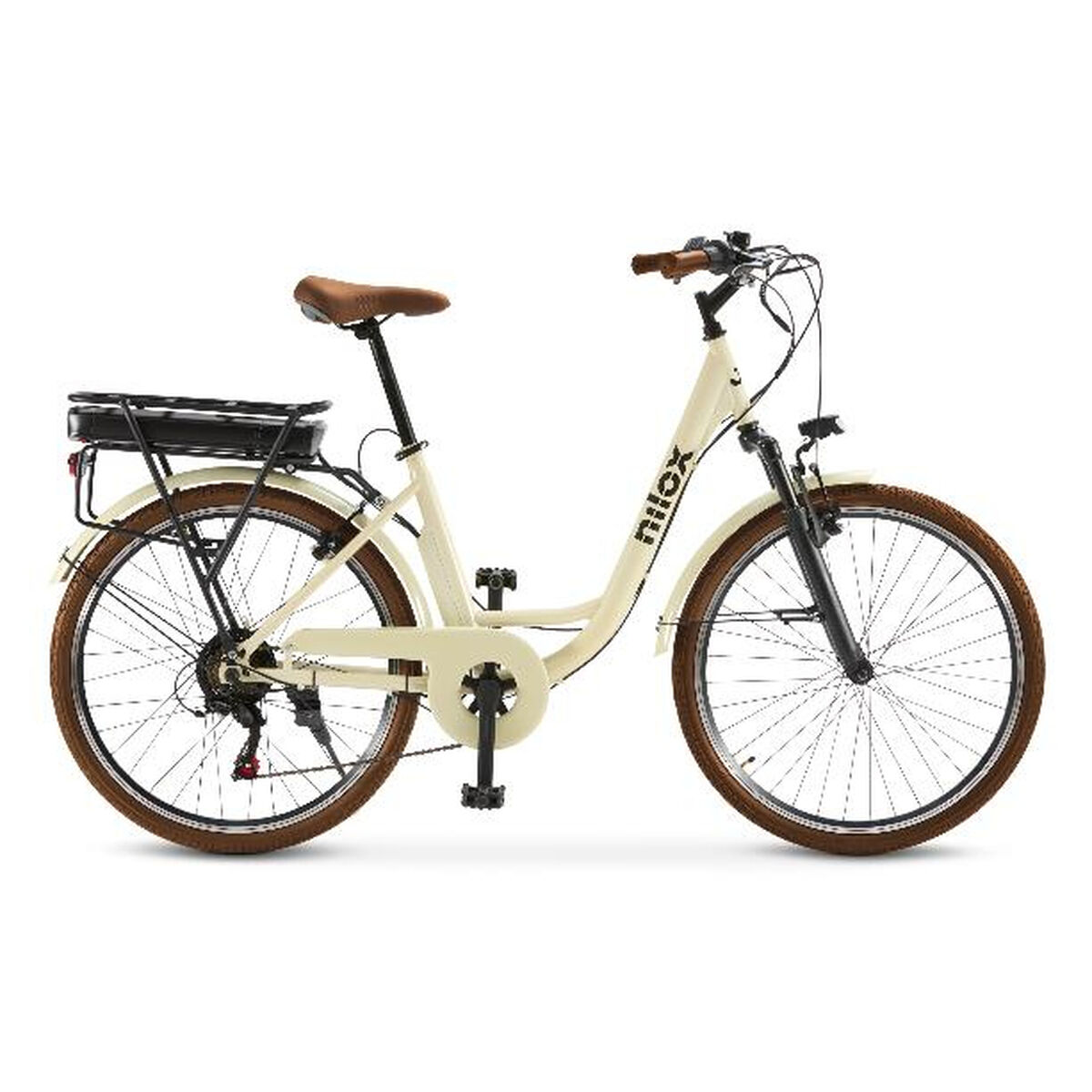 Elcykel Nilox J5 PRO Vit 250 W 26" - 2