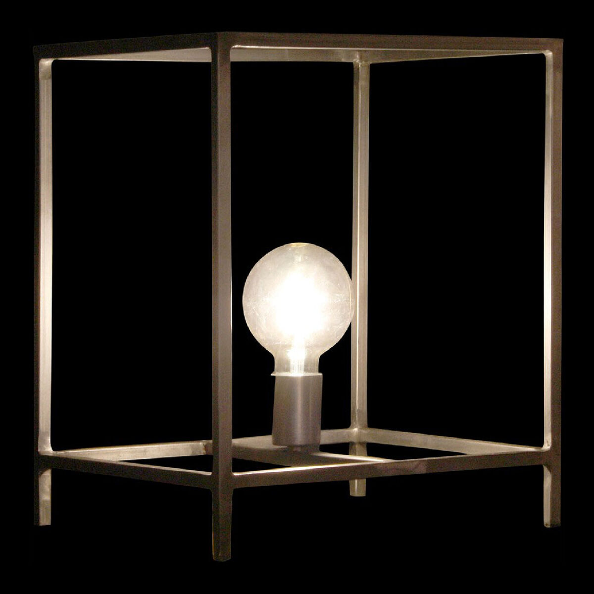 Bordslampa DKD Home Decor Metall Mörkgrå (33 x 33 x 40 cm) - 12