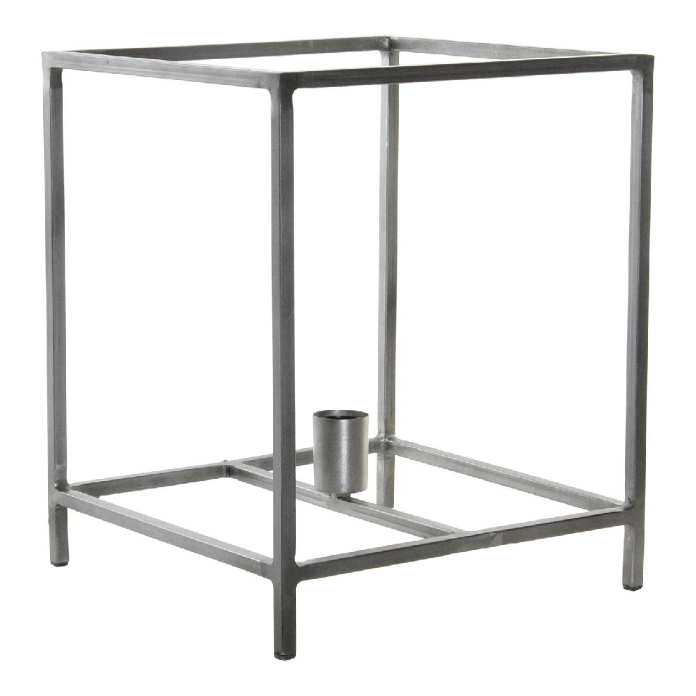 Bordslampa DKD Home Decor Metall Mörkgrå (33 x 33 x 40 cm) - 2