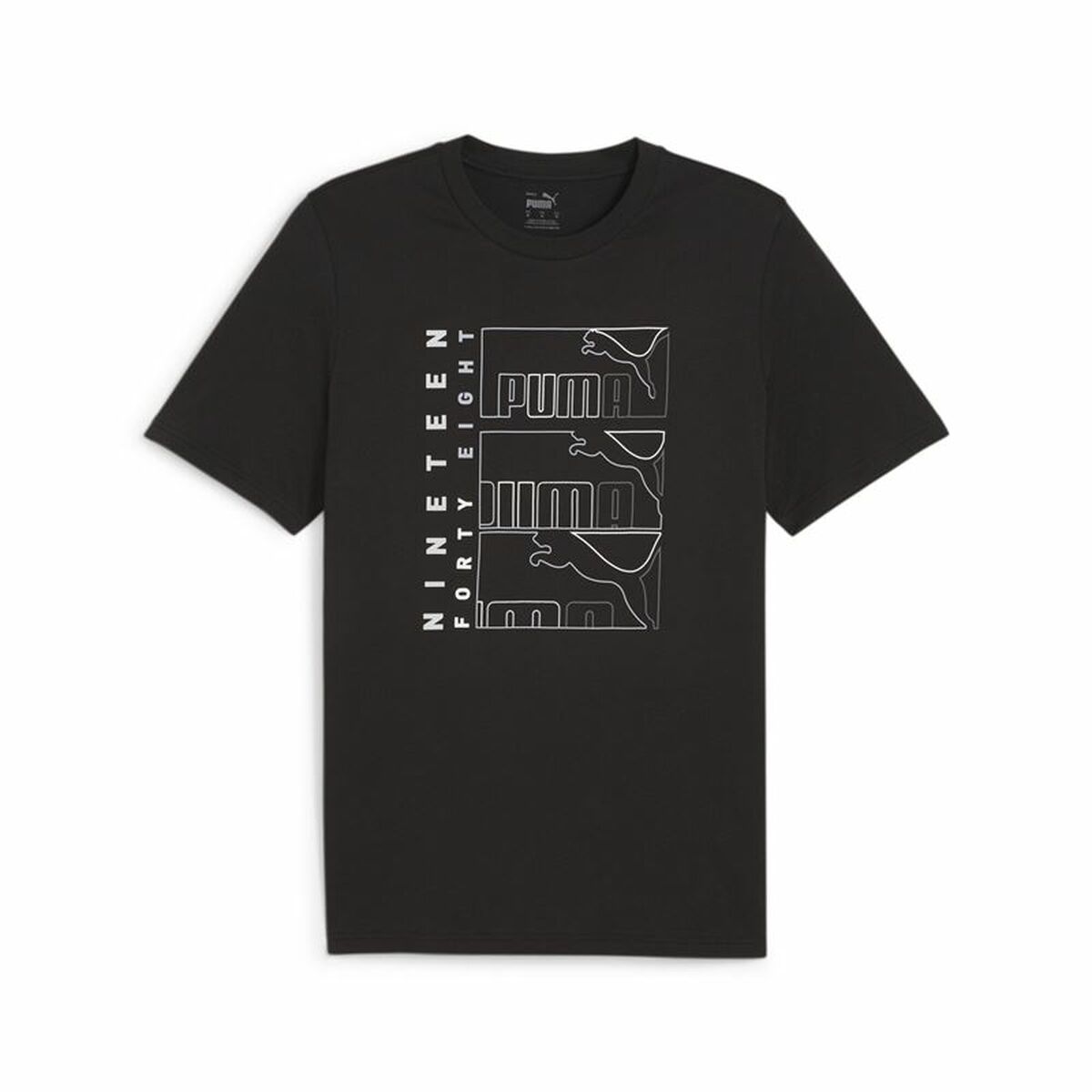 T-shirt med kortärm Herr Puma Graphics Triple No.1