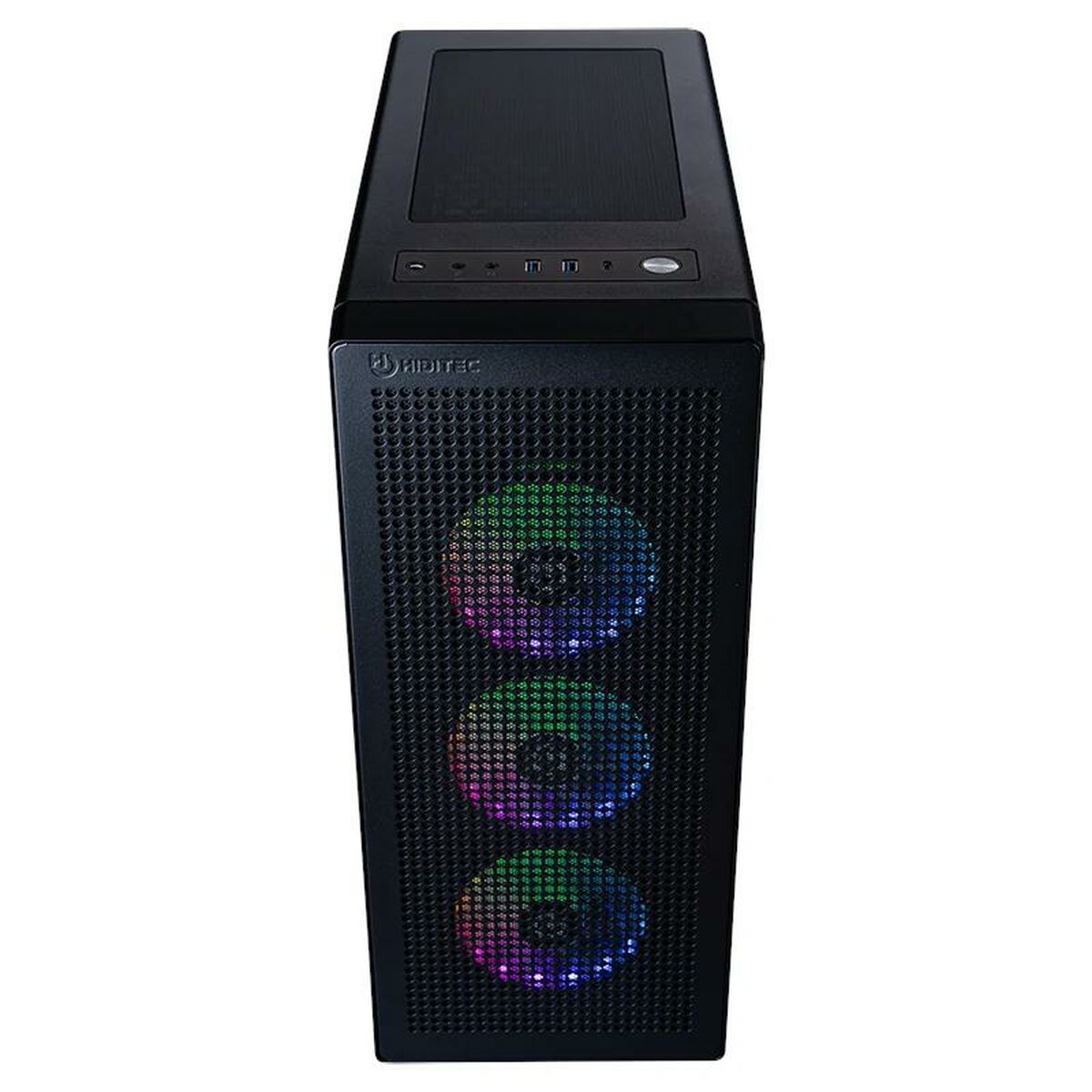 ATX Semitorn Hiditec H1 AIR Svart - 2