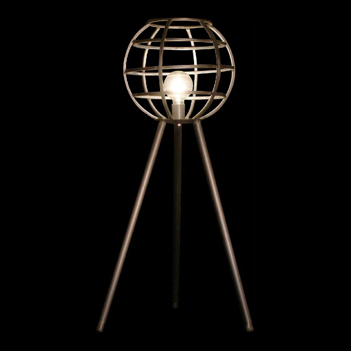 Bordslampa DKD Home Decor Metall Mörkgrå (50 x 50 x 98 cm) - 8