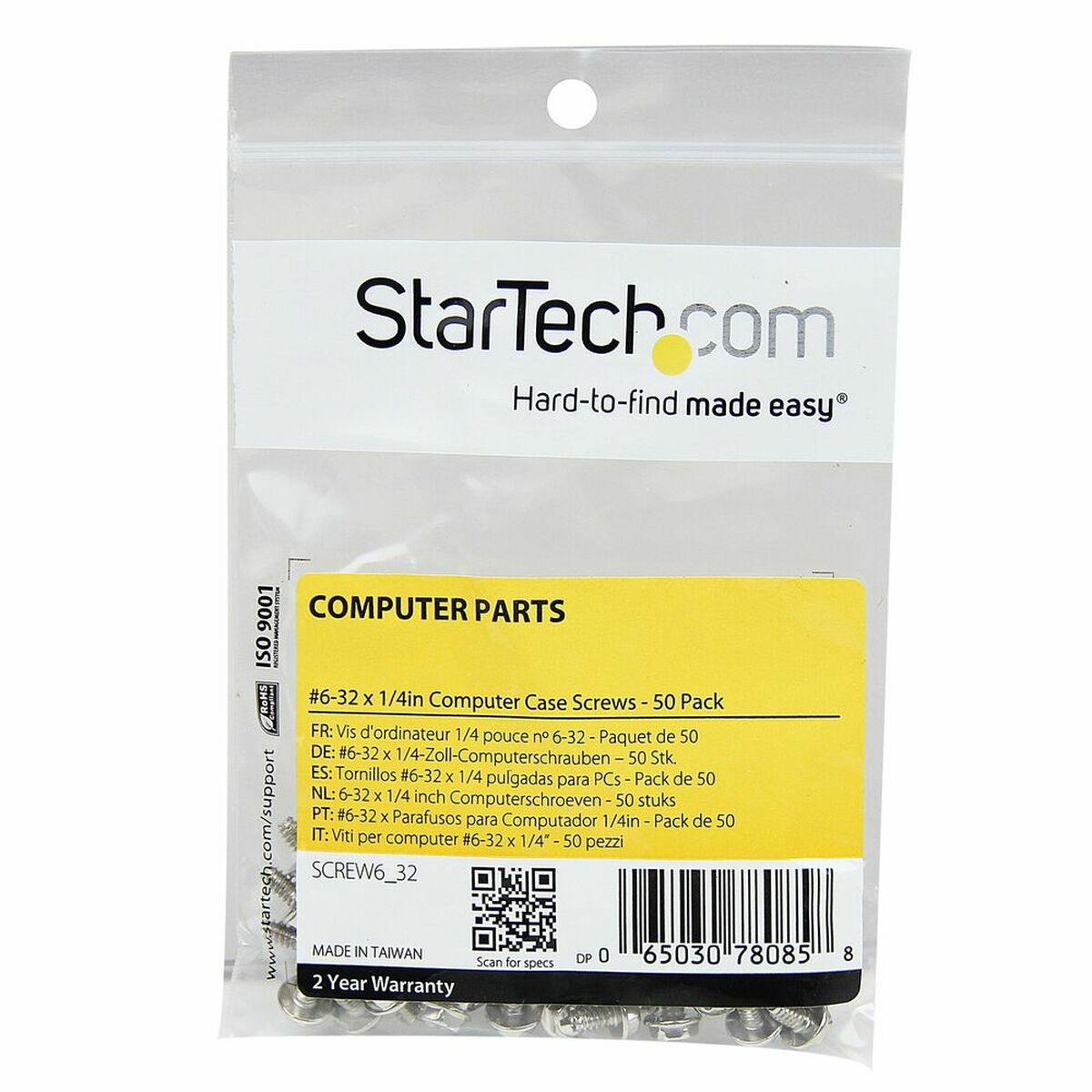 Skruvsats Startech SCREW6_32 - 9