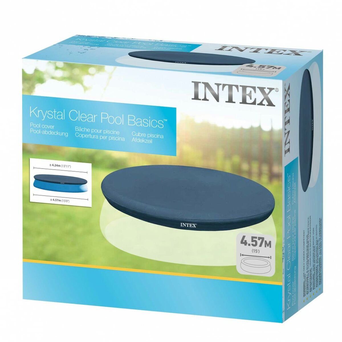 Pool Cover Intex 28023 EASY SET Ø 457 cm 457 x 20 x 457 cm - 2