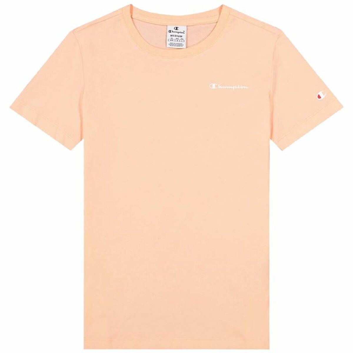 T-shirt med kortärm Dam Champion Gul