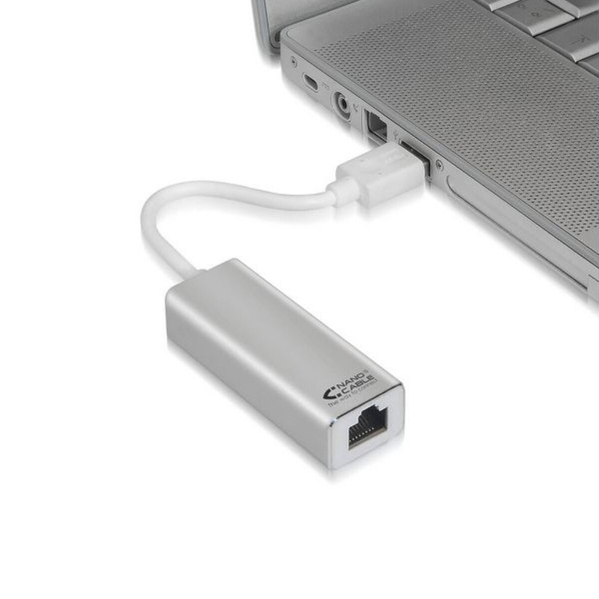 USB-C till Nät RJ45 Adapter NANOCABLE 10.03.0401 - 3