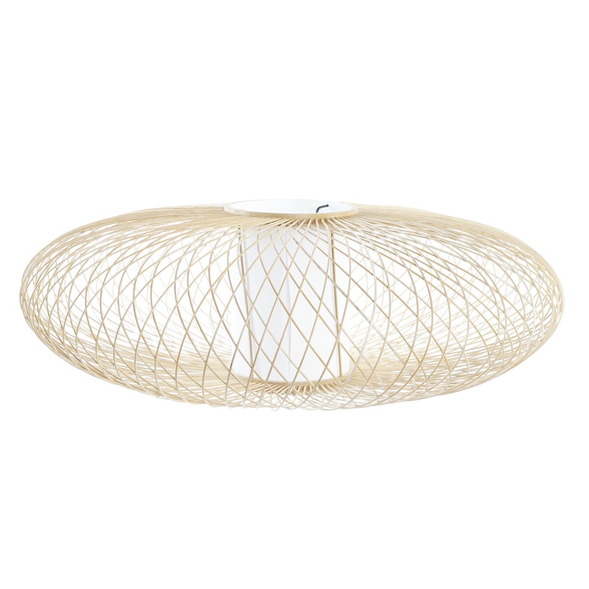 Lampskärm DKD Home Decor Polyester Bambu (62 x 62 x 20 cm) - 7