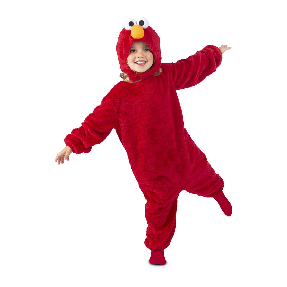 Maskeraddräkt för barn My Other Me Elmo Sesame Street (2 Delar) - 3