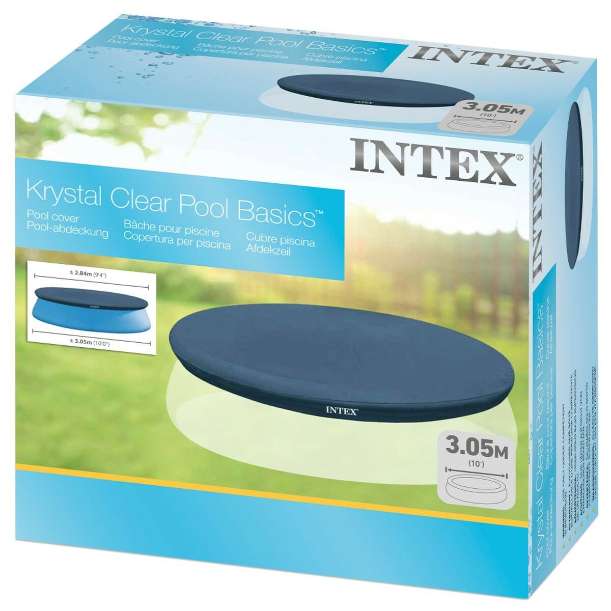 Pool Cover Intex 28021 EASY SET 284 x 30 x 284 cm - 10