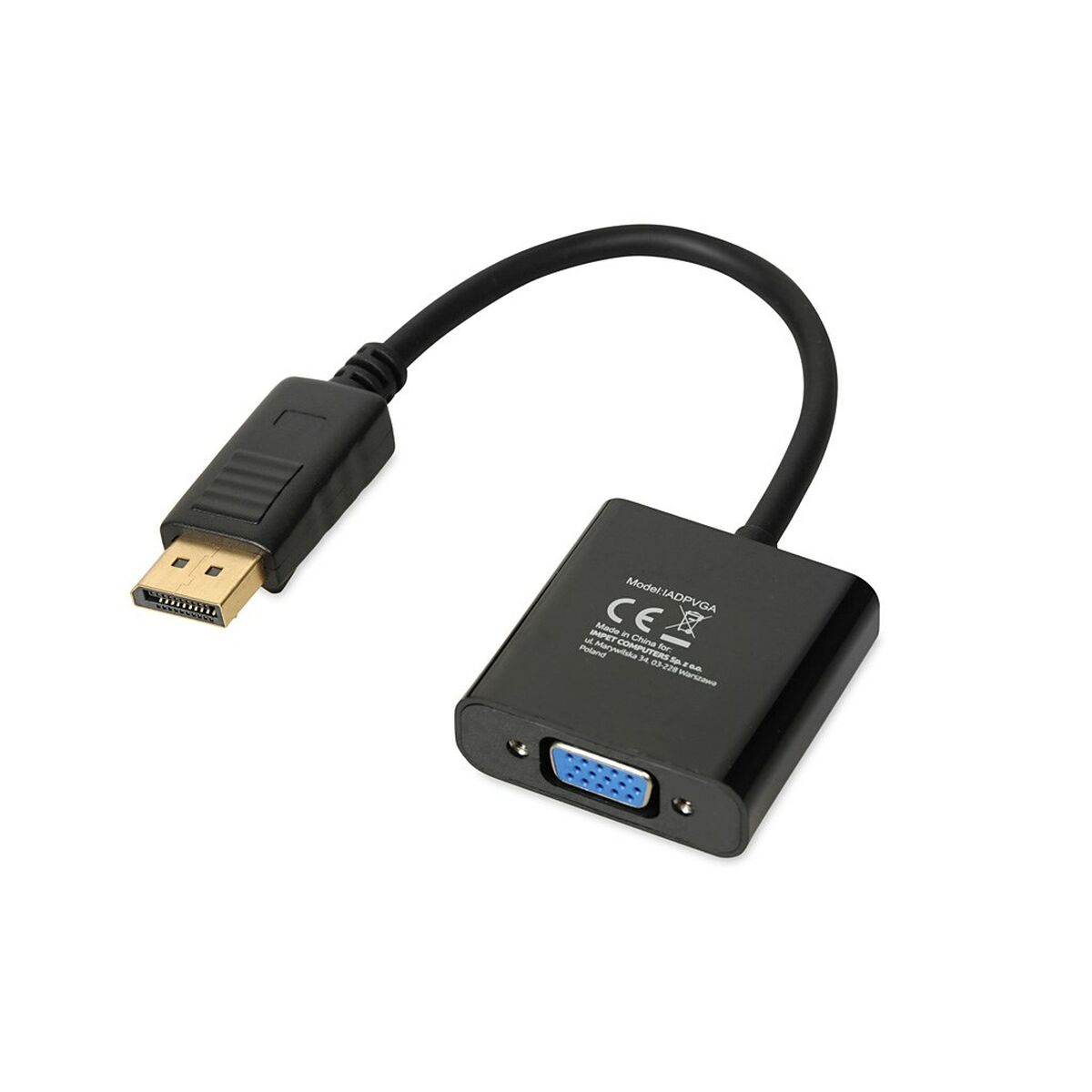 DisplayPort till VGA Adapter Ibox IADPVGA - 3