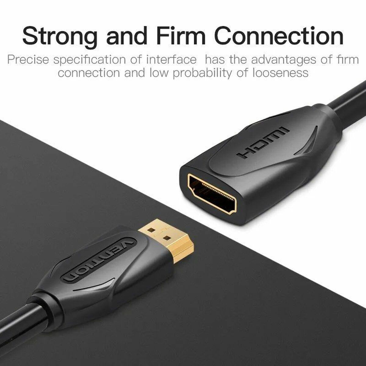 Kabel HDMI Vention VAA-B06-B300 Svart 3 m - 2