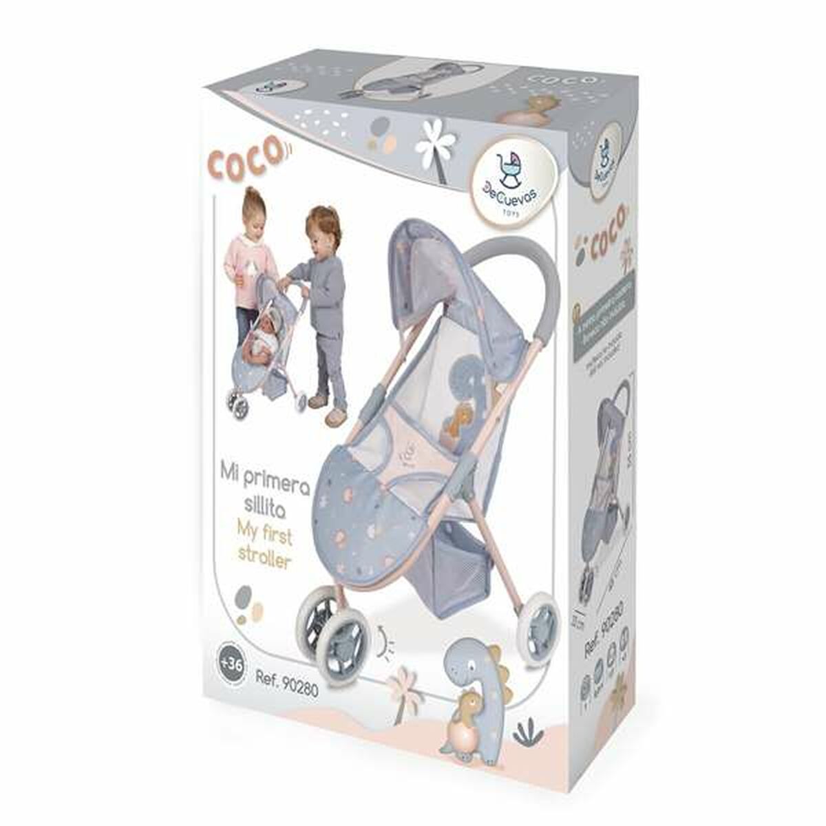 Dockvagn Decuevas Coco 50 cm - 5