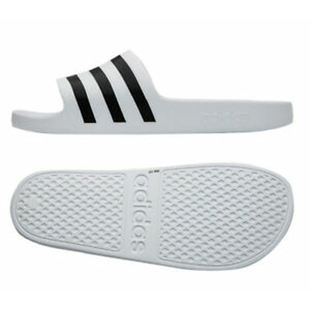Strandtofflor för män Adidas ADILETTE AQUA F35539 Vit - 2