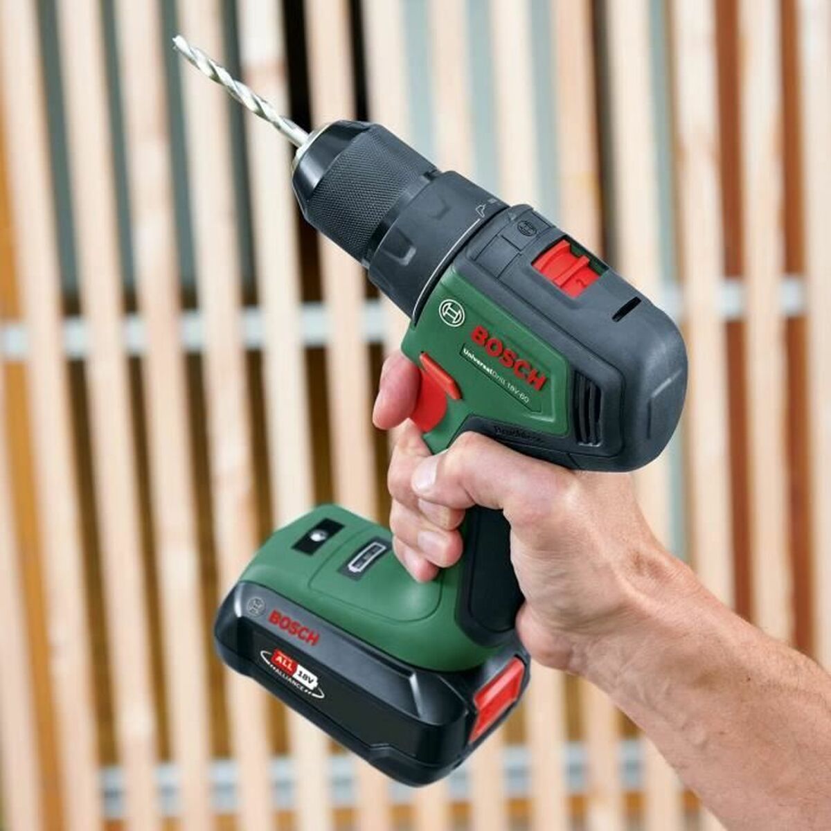 Elektrisk skruvmejsel BOSCH 18V-60  
AL 18V-20 18V 60 Nm - 3