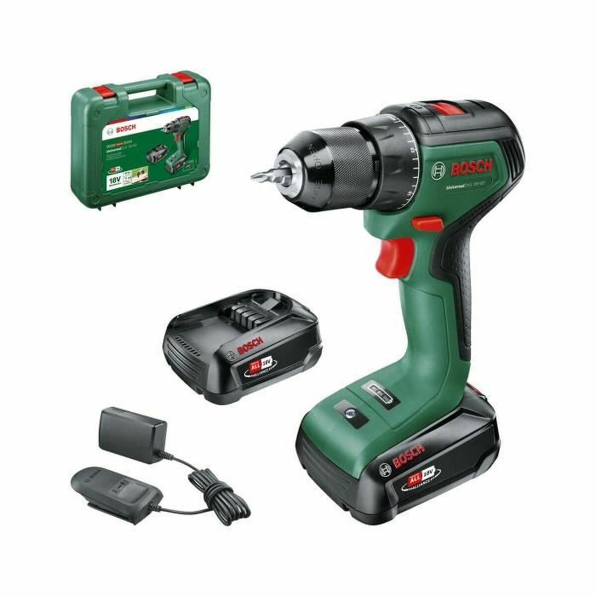 Elektrisk skruvmejsel BOSCH 18V-60  
AL 18V-20 18V 60 Nm - 2