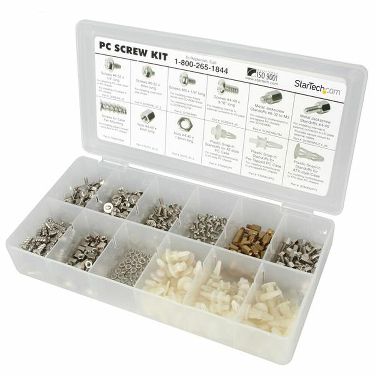 Skruvsats Startech PCSCREWKIT - 4