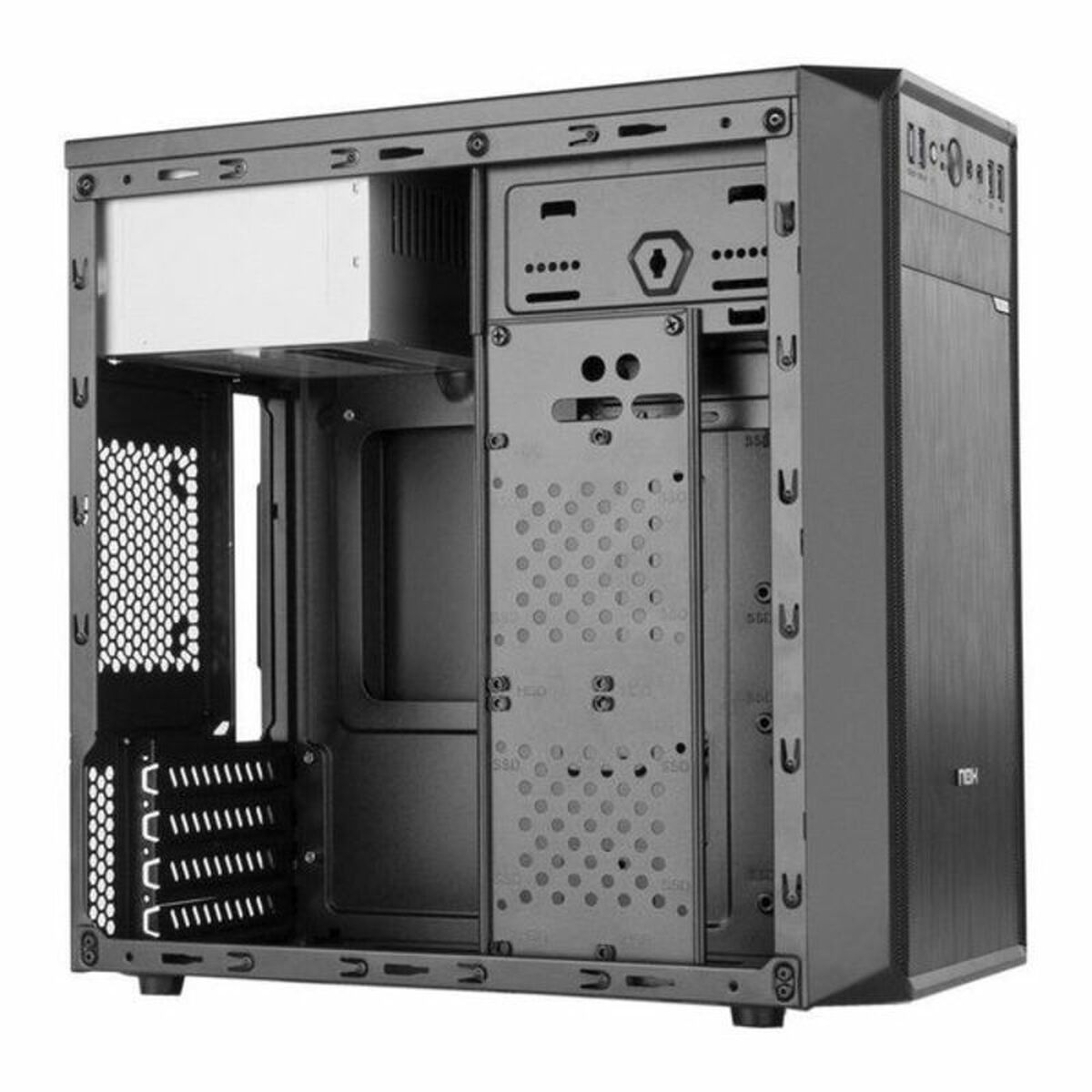 Tornchassi Micro ATX Nox-Xtreme S0213826 Svart - 7