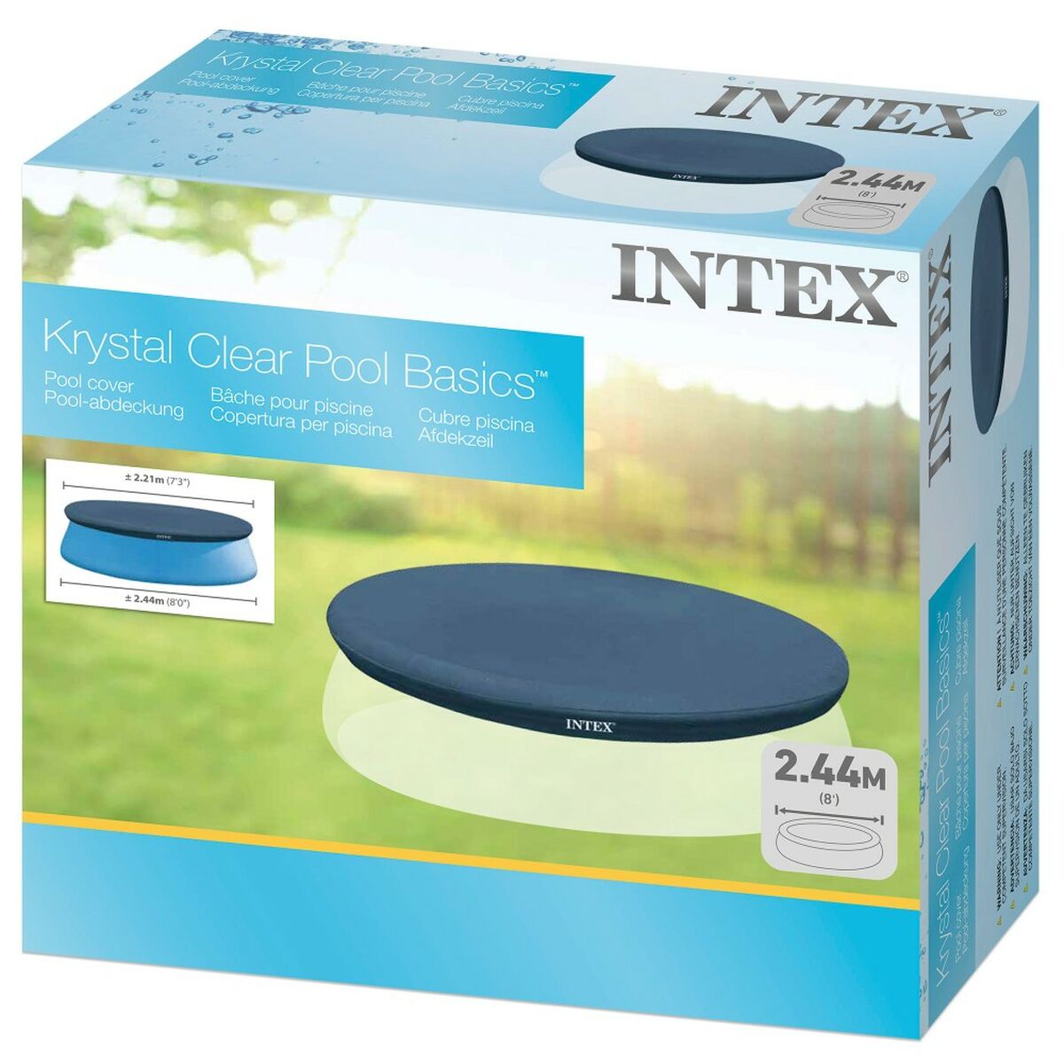 Pool Cover Intex 28020 EASY SEY 221 x 30 x 221 cm - 15