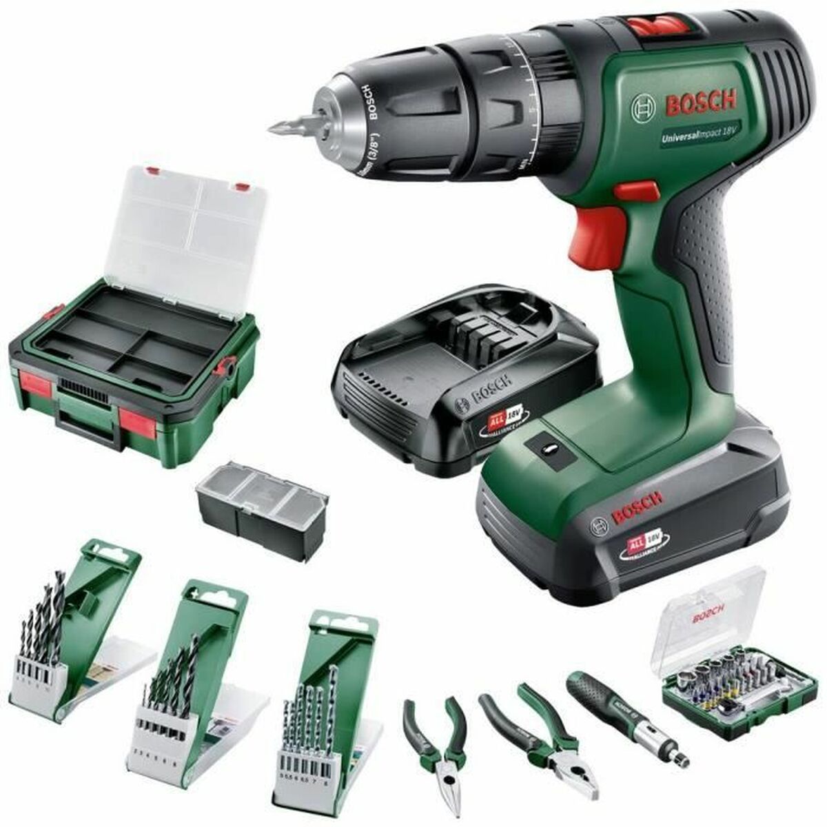 Elektrisk skruvmejsel BOSCH UniversalImpact AL18V-20 18V