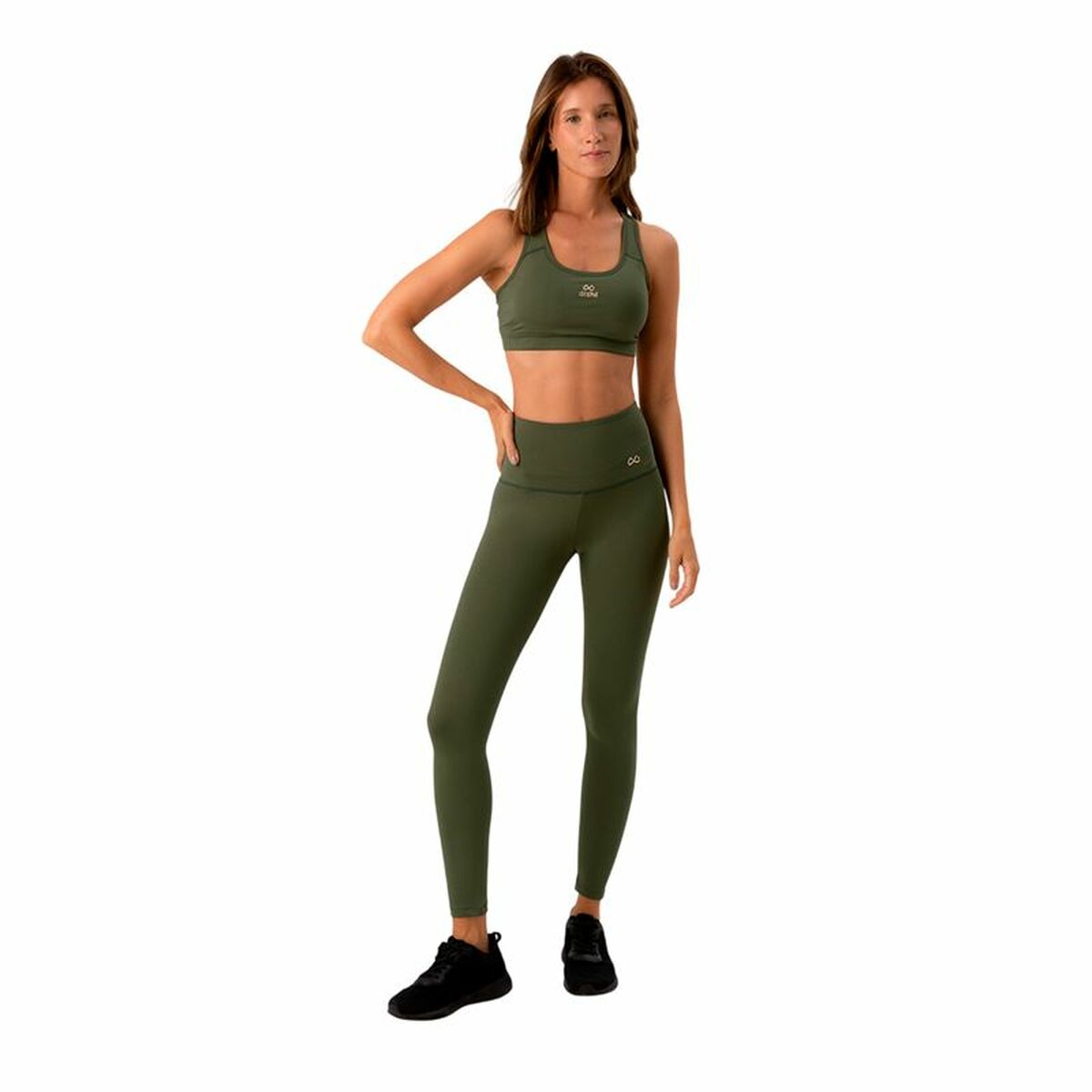Sport-leggings, Dam Ditchil Genuine Oliv