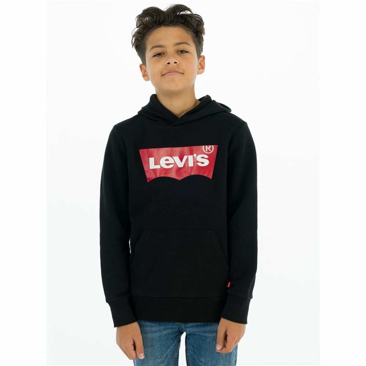 Tröja med huva Unisex S KNIT TOP Levi's 8E8778-023 Svart - 5
